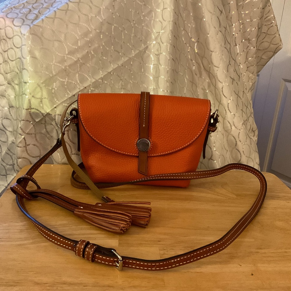 Dooney and Bourke Mini Cambridge Crossbody Saddle Bag
